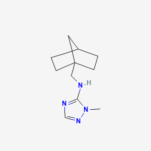 N-(1-bicyclo[2.2.1]heptanylmethyl)-2-methyl-1,2,4-triazol-3-amine