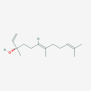 molecular formula C15H26O B073619 (3S,6E)-Nerolidol CAS No. 1119-38-6