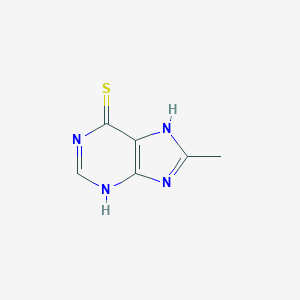 B073645 Purine-6(1H)-thione, 8-methyl- CAS No. 1126-23-4