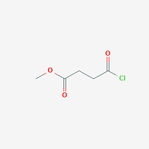 molecular formula C5H7ClO3 B073677 Methyl 4-chloro-4-oxobutanoate CAS No. 1490-25-1