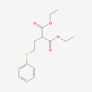 B073692 Diethyl [2-(phenylthio)ethyl]malonate CAS No. 1558-97-0