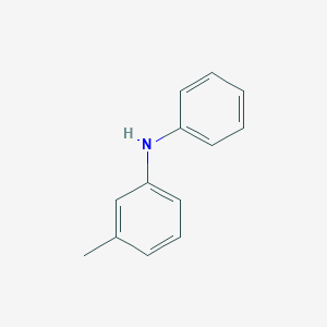 molecular formula C13H13N B073706 3-甲基二苯胺 CAS No. 1205-64-7
