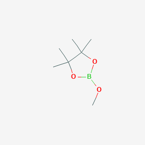 B073712 2-Methoxy-4,4,5,5-tetramethyl-1,3,2-dioxaborolane CAS No. 1195-66-0