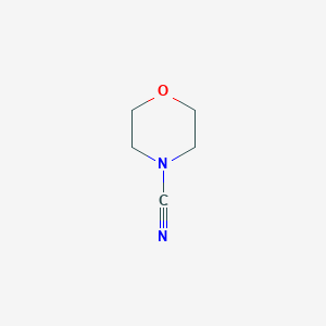 molecular formula C5H8N2O B073717 4-吗啉甲腈 CAS No. 1530-89-8