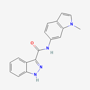 N-(1-methylindol-6-yl)-1H-indazole-3-carboxamide