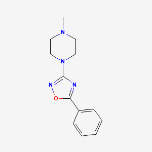 3-(4-Methylpiperazin-1-yl)-5-phenyl-1,2,4-oxadiazole