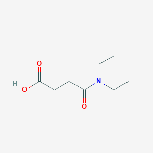 molecular formula C8H15NO3 B073722 4-(二乙氨基)-4-氧代丁酸 CAS No. 1522-00-5