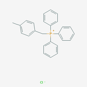 molecular formula C26H24ClP B073732 (4-Methylbenzyl)triphenylphosphonium chloride CAS No. 1530-37-6