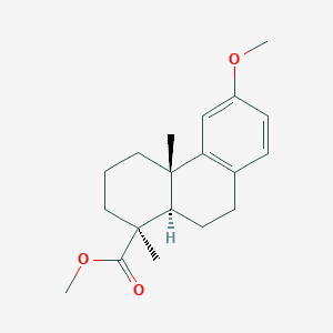 molecular formula C19H26O3 B073749 Methyl O-methylpodocarpate CAS No. 1231-74-9