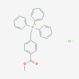 molecular formula C27H24ClO2P B073764 （4-（甲氧羰基）苄基）三苯基氯化鏻 CAS No. 1253-47-0