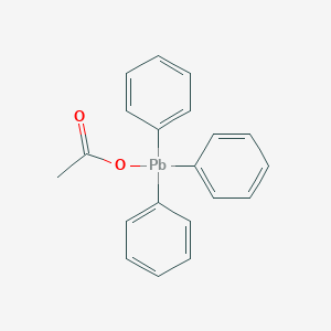 molecular formula C20H18O2Pb B073776 三苯基醋酸铅 CAS No. 1162-06-7
