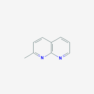 molecular formula C9H8N2 B073783 2-Methyl-[1,8]naphthyridine CAS No. 1569-16-0