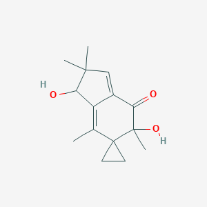 molecular formula C15H20O3 B073801 伊鲁丁 M CAS No. 1146-04-9
