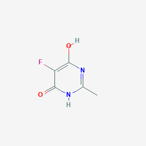 B073808 5-Fluoro-2-methylpyrimidine-4,6-diol CAS No. 1598-63-6