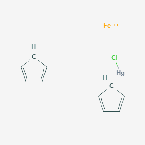 B073845 Chloromercury;cyclopenta-1,3-diene;iron(2+) CAS No. 1273-75-2