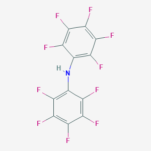 B073855 Benzenamine, 2,3,4,5,6-pentafluoro-N-(pentafluorophenyl)- CAS No. 1535-92-8