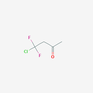 B073859 4-Chloro-4,4-difluoro-2-butanone CAS No. 1515-16-8