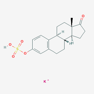 molecular formula C18H22KO5S+ B073888 雌甾-1,3,5(10)-三烯-17-酮，3-(磺氧基)-，钾盐 CAS No. 1240-04-6