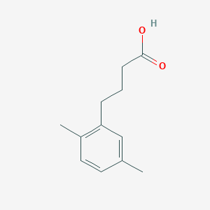 molecular formula C12H16O2 B073891 4-(2,5-二甲基苯基)丁酸 CAS No. 1453-06-1