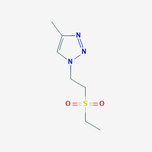 1-(2-Ethylsulfonylethyl)-4-methyltriazole