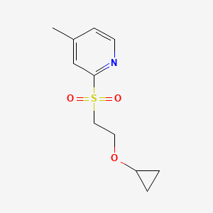 2-(2-Cyclopropyloxyethylsulfonyl)-4-methylpyridine