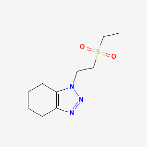 1-(2-Ethylsulfonylethyl)-4,5,6,7-tetrahydrobenzotriazole