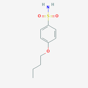 molecular formula C10H15NO3S B073945 4-Butoxybenzenesulfonamide CAS No. 1138-58-5