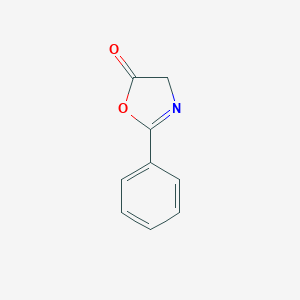 molecular formula C9H7NO2 B073952 2-苯基噁唑-5(4H)-酮 CAS No. 1199-01-5