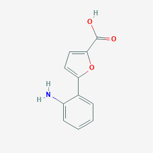 B073964 5-(2-Aminophenyl)furan-2-carboxylic acid CAS No. 65172-75-0