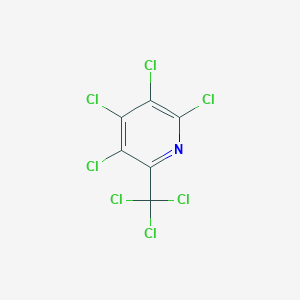 B073996 2,3,4,5-Tetrachloro-6-(trichloromethyl)pyridine CAS No. 1134-04-9