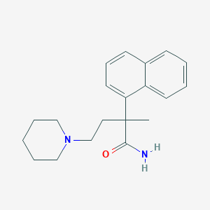 B073997 Butyramide, 2-methyl-2-(1-naphthyl)-4-piperidino- CAS No. 1505-98-2