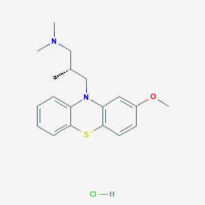 molecular formula C19H24N2OS.ClH B074011 盐酸左甲脯吗嗪 CAS No. 1236-99-3