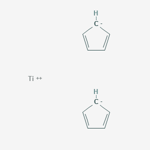 molecular formula 2C5H5.H4Ti B074037 二环戊二烯基钛 CAS No. 1271-29-0
