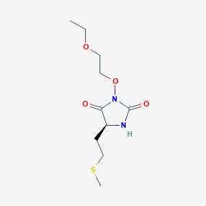 (5S)-3-(2-ethoxyethoxy)-5-(2-methylsulfanylethyl)imidazolidine-2,4-dione