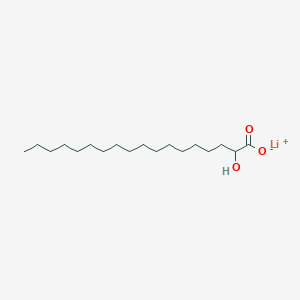 molecular formula C18H35LiO3 B074045 Lithium hydroxyoctadecanoate CAS No. 1333-61-5