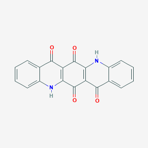 molecular formula C20H10N2O4 B074048 喹吖啶酮醌 CAS No. 1503-48-6