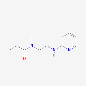 N-methyl-N-[2-(pyridin-2-ylamino)ethyl]propanamide