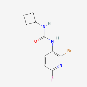 1-(2-Bromo-6-fluoropyridin-3-yl)-3-cyclobutylurea