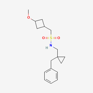 N-[(1-benzylcyclopropyl)methyl]-1-(3-methoxycyclobutyl)methanesulfonamide