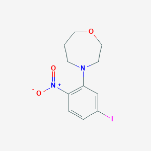 4-(5-Iodo-2-nitrophenyl)-1,4-oxazepane