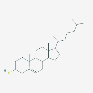 molecular formula C27H46S B074070 硫代胆固醇 CAS No. 1249-81-6