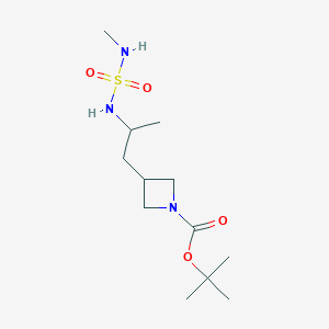 Tert-butyl 3-[2-(methylsulfamoylamino)propyl]azetidine-1-carboxylate