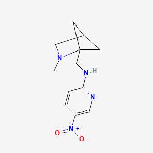 N-[(2-methyl-2-azabicyclo[2.1.1]hexan-1-yl)methyl]-5-nitropyridin-2-amine