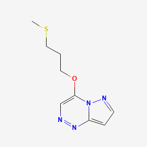 4-(3-Methylsulfanylpropoxy)pyrazolo[5,1-c][1,2,4]triazine