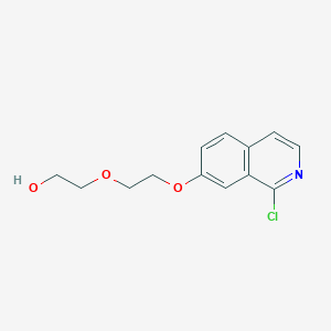 2-[2-(1-Chloroisoquinolin-7-yl)oxyethoxy]ethanol