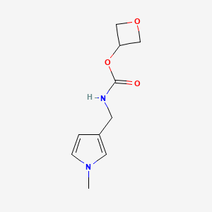 oxetan-3-yl N-[(1-methylpyrrol-3-yl)methyl]carbamate