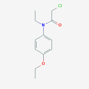 2-chloro-N-(4-ethoxyphenyl)-N-ethylacetamide