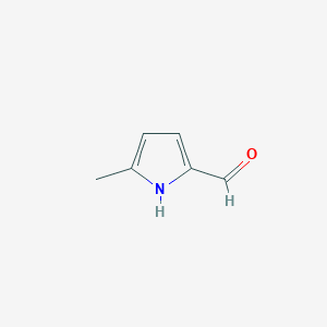 molecular formula C6H7NO B074104 5-Methyl-1H-pyrrole-2-carbaldehyde CAS No. 1192-79-6