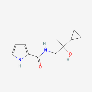 N-(2-cyclopropyl-2-hydroxypropyl)-1H-pyrrole-2-carboxamide