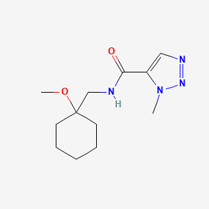 N-[(1-methoxycyclohexyl)methyl]-3-methyltriazole-4-carboxamide